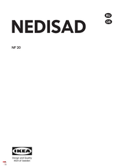 IKEA NEDISAD NF 20 Manual