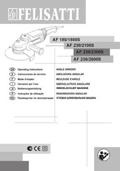 Felisatti AF 230/2300S Operating Instructions Manual