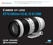 Canon EF 70-200mm f/2.8L IS II USM Instructions Manual