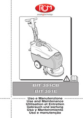 RCm BIT 391CB Use And Maintenance