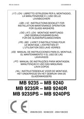 Mach MB 9240R Instruction Booklet