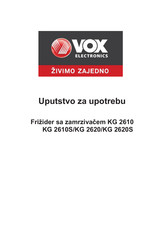 Vox Electronics KG 2610 User Manual