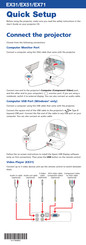 Epson EX31B Quick Setup Manual