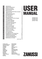 Zanussi ZHG512G User Manual