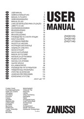 Zanussi ZHG714G User Manual