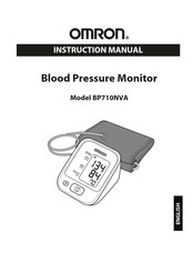 Omron BP710NVA Instruction Manual