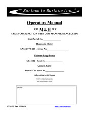 STS M4-H Operator's Manual