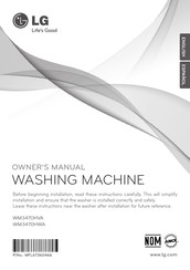 LG WM3470HWA Owner's Manual