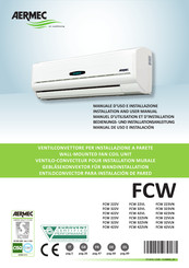 Aermec FCW 222V Installation And User Manual