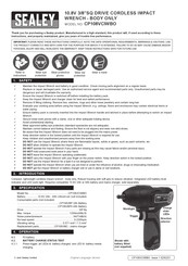 Sealey CP108VCIWBO Instructions