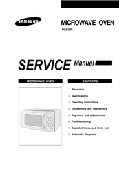 Samsung PG812R Service Manual