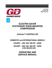 Gardner Denver AirSmart EAU99T Operating And Service Manual