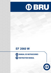 BRU EF 2060 W Instruction Manual