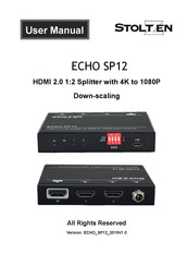 Stoltzen ECHO SP12 User Manual