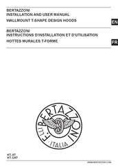 Bertazzoni KT XT Series Installation And User Manual