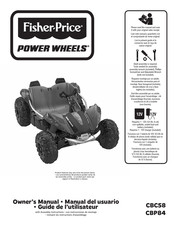 Fisher-Price POWER WHEELS CBP84 Owner's Manual