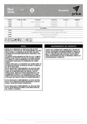 Prilux decorativo flexiLIGHT LED DUAL 191838 Instruction Manual