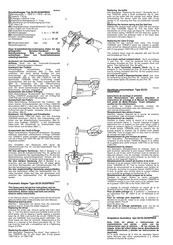 Bea 92/25-553SPREIZ Operator's Manual