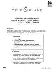 TrueFlame TF40-LP User Manual