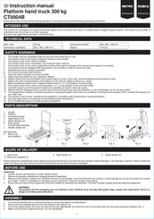 Metro DataVac CT0004B Instruction Manual