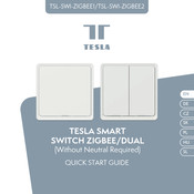 Tesla TSL-SWI-ZIGBEE1 Quick Start Manual