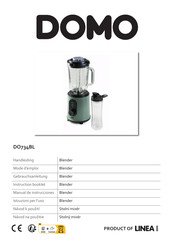 Linea 2000 Domo DO734BL Instruction Booklet