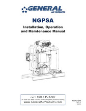 General Air Products NGPSA-1000 Installation, Operation And Maintenance Manual