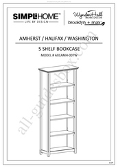 SIMPLIHOME WyndenHall Brooklyn + Max AXCAMH-007W Manual