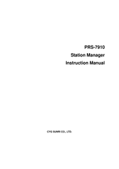 CYG PRS-7910 Instruction Manual
