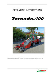 Timan Tornado-400 Operating Instructions Manual