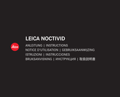 Leica NOCTIVID Instructions Manual