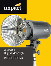 impact VC-500WL3KN-II Instructions Manual