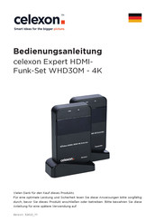 Celexon WHD30M-4K Operating Instructions Manual