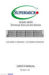Supermicro CSE-826BE1C-R609JBOD User Manual