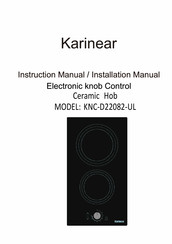 Karinear KNC-D22082-UL Instruction Manual / Installation Manual
