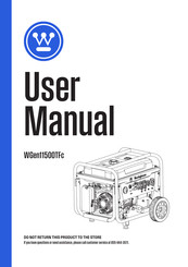 Westinghouse WGen11500TFc User Manual