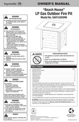 hayneedle GAD15293HN Owner's Manual