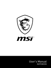 MSI GF75 THIN User Manual