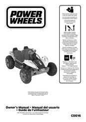 Mattel POWER WHEELS CDD16 Owner's Manual