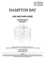 Hampton Bay WESTBURY OFW906S Use And Care Manual