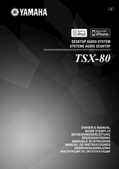 Yamaha TSX-80 Owner's Manual