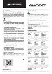 Omnitronic OD-5T User Manual