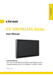 Cincoze CV-W124C-R11/M1101-R10 User Manual