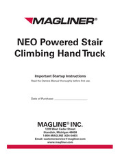 Magliner 170 Ergo Start-Up Instructions