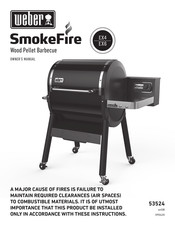 Weber SMOKEFIRE EX4 Owner's Manual