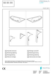 Pressalit Care MATRIX R2015 Assembly Instruction Manual