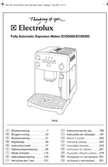 Electrolux ECS5200 Instruction Book