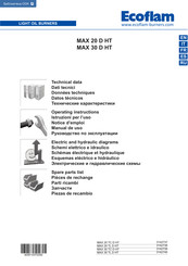 Ecoflam MAX 20 TL Manual