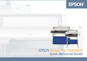 Epson Stylus PRO 9600 Quick Reference Manual