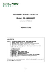 Digital View 41750000x-3 Instructions Manual